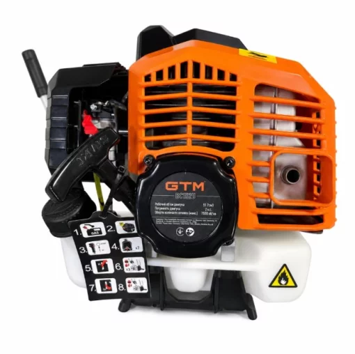Мотокоса BCI52U, 1,45кВт/2к.с., жостк.вал, ніж+кос.головка Tap&Go