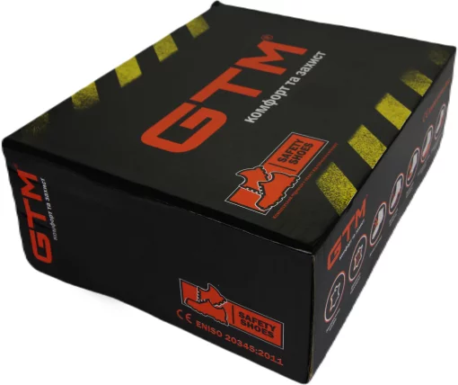 Шкіряні робочі черевики, розмір 45, композитний носок GTM SM-075 Active