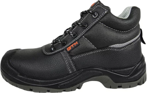 Черевики робочі розмір 47, композит. носок, кожа, шнурки GTM SM-071